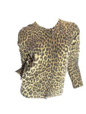 JOHN GALLIANO leopard cardigan