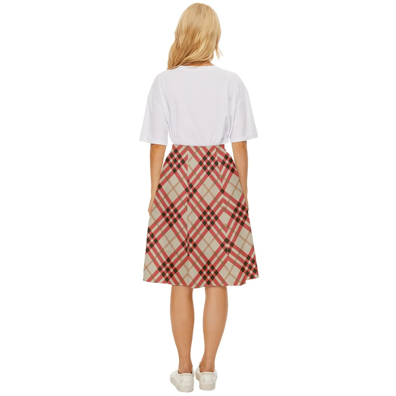 Kara Plaid Skirt