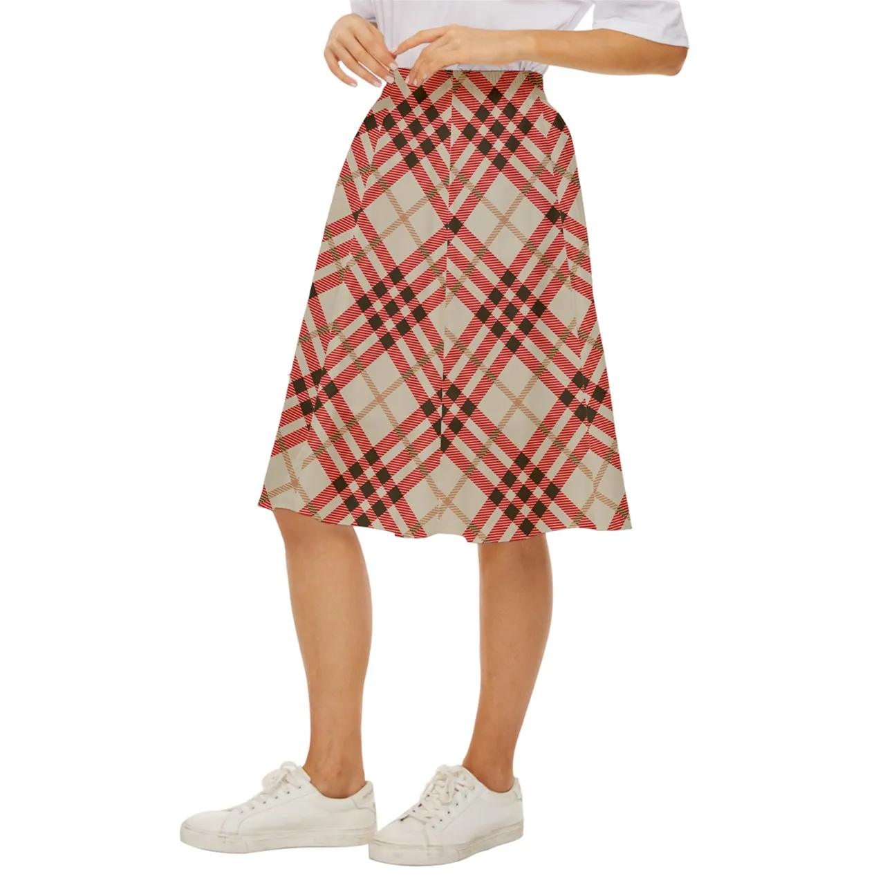 Kara Plaid Skirt