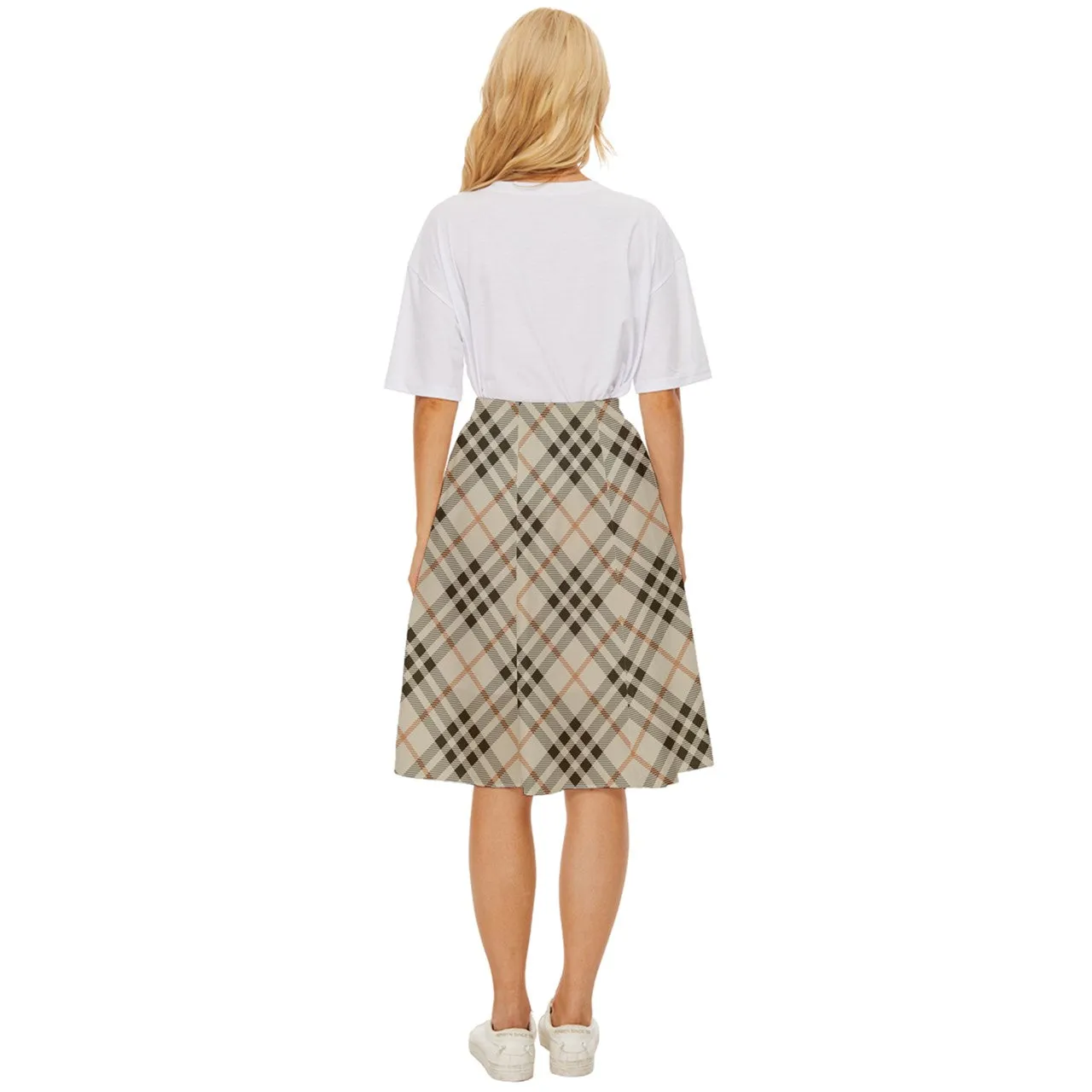 Kara Plaid Skirt