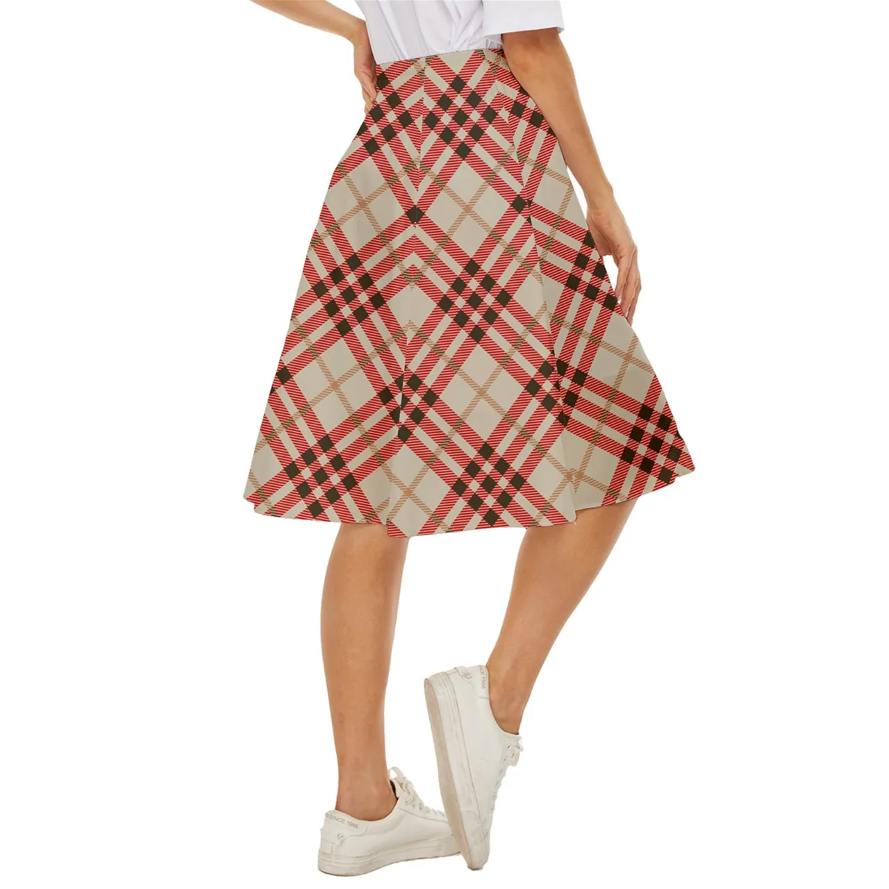 Kara Plaid Skirt