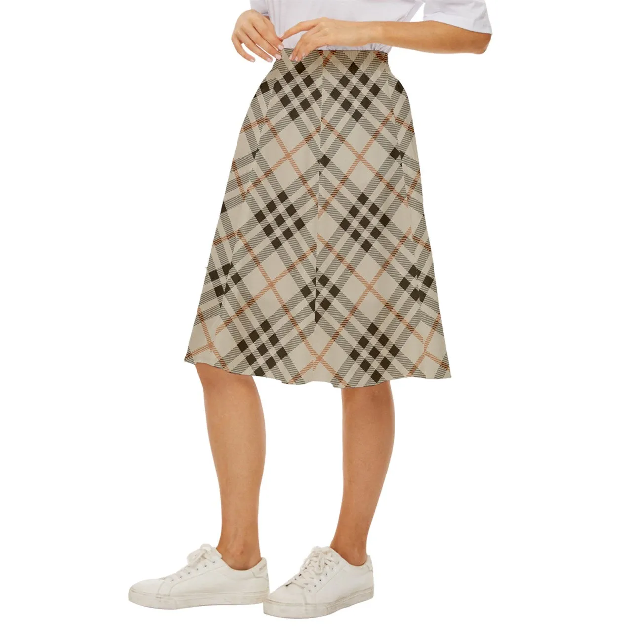Kara Plaid Skirt