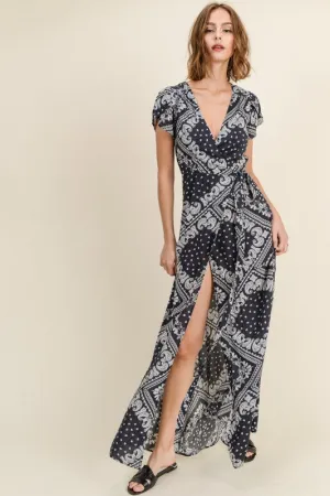 KELLYANNE PRINTED MAXI DRESS