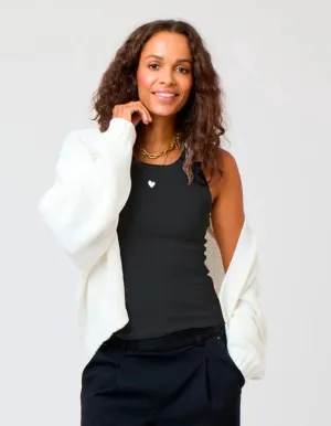 Kerri Rosenthal Tank Black