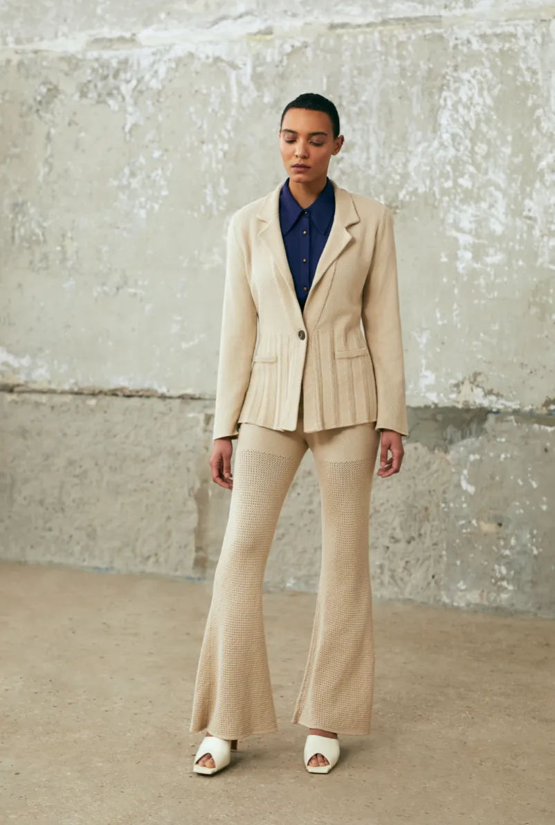 Knit Blazer