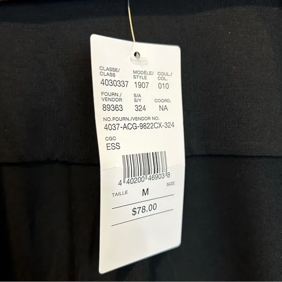Laura Button Detail Cascade Detail Open Front Cardigan Sweater Black