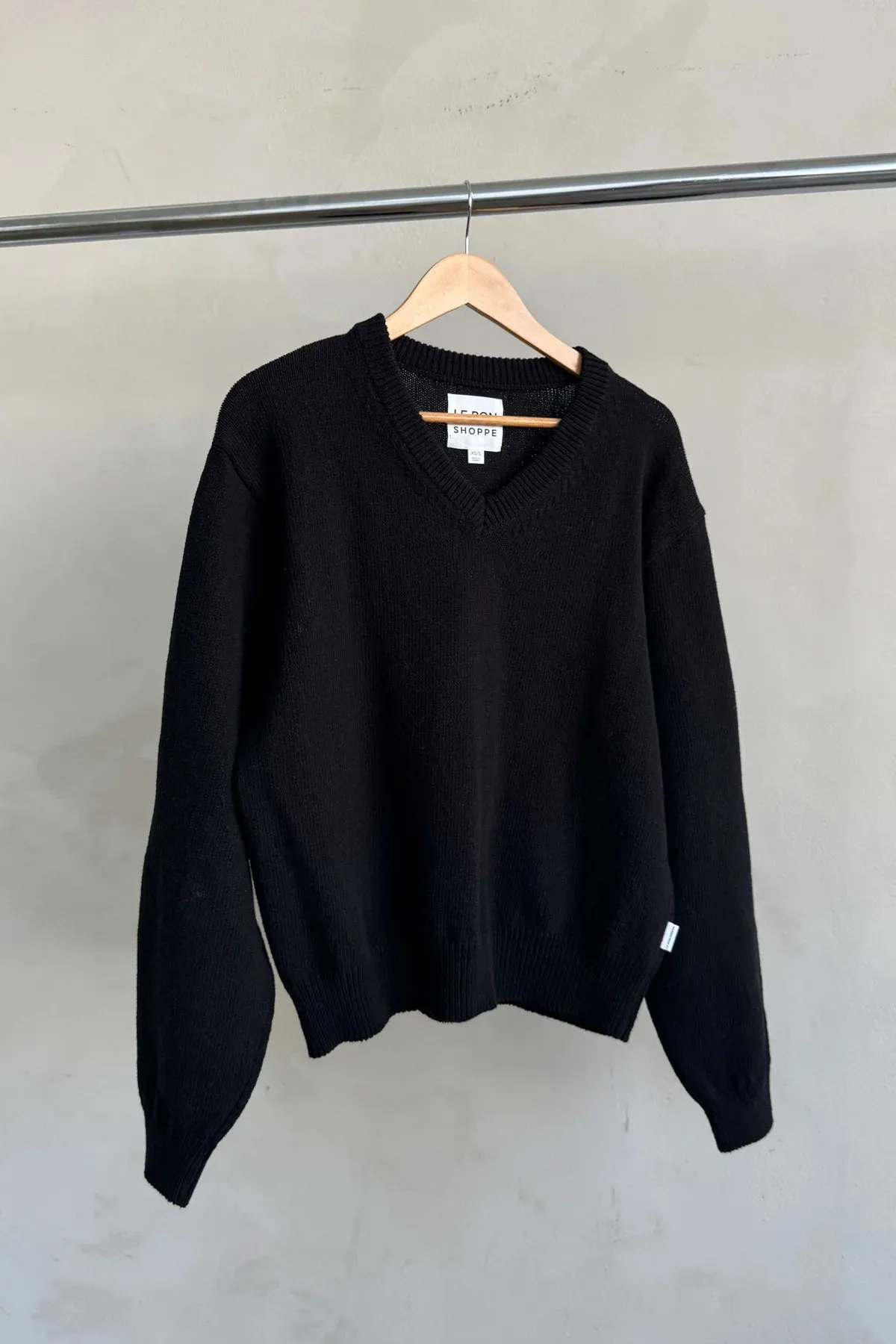 Le Bon Shoppe - Gabby Cotton Sweater (Black)