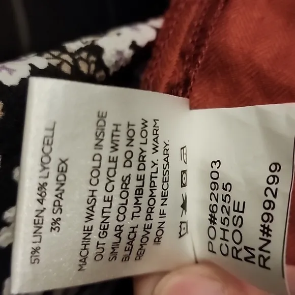 Level 99 Rachel Stretch Linen Blazer in Rose Size Medium