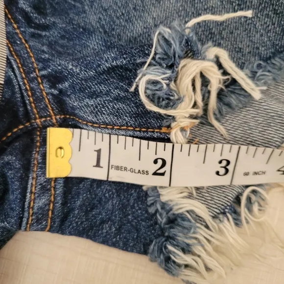 Levi's 501 High-Waist Jean Shorts Size 27