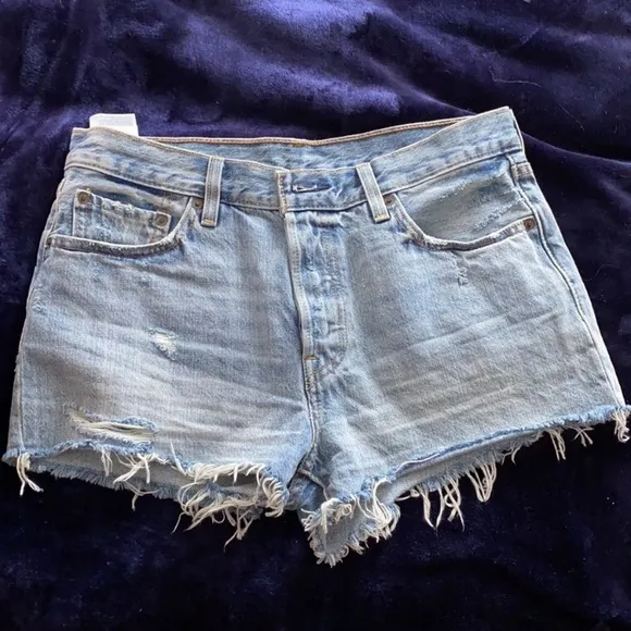 Levi’s 501 High Waisted Jean Shorts