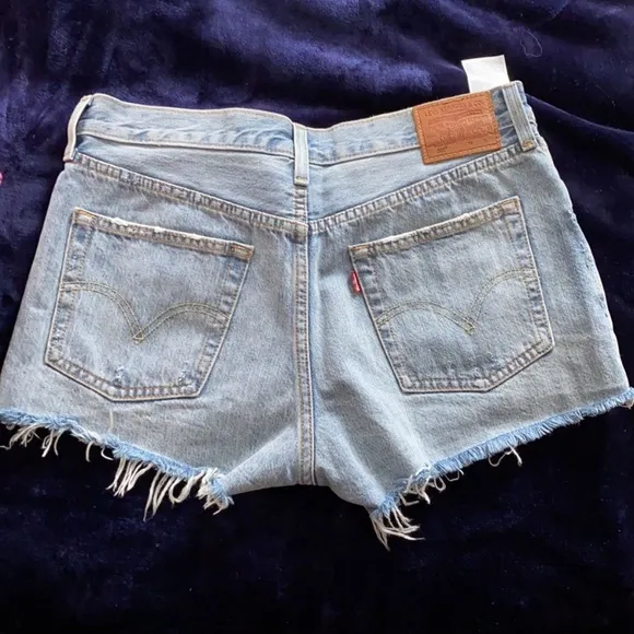 Levi’s 501 High Waisted Jean Shorts