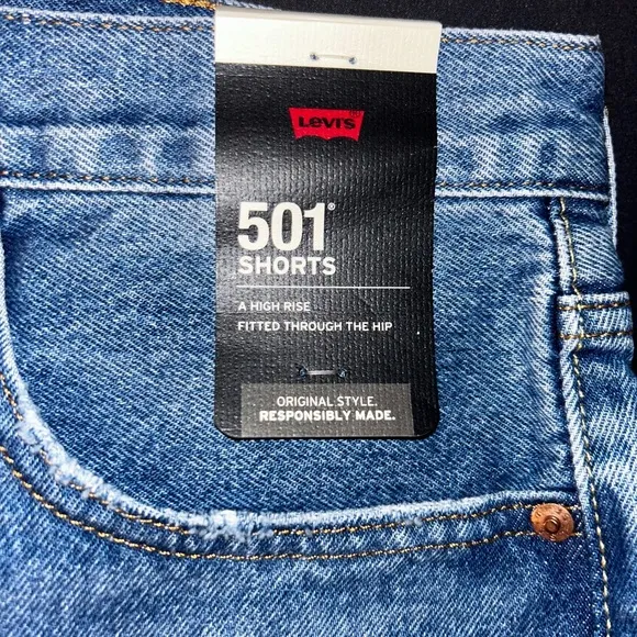 Levi's 501 Original Fit High Rise Women's Shorts