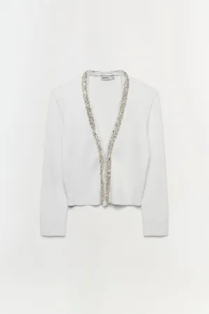 Lieghton Bouclé Cardigan
