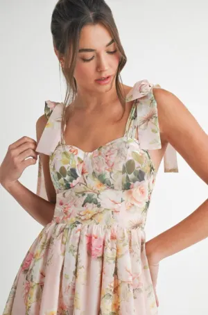 Lilith Floral Midi Dress