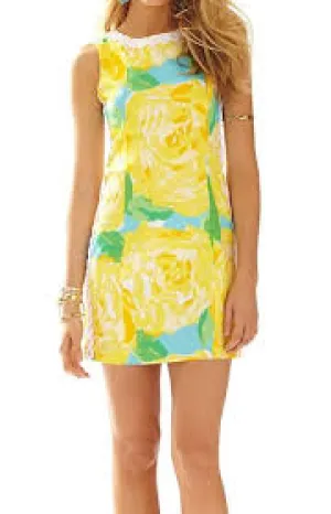 LILLY PULITZER First Impressions Sunglow Mila Shift Dress Size 2