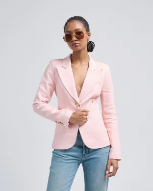 linen duchess blazer