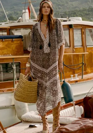 Little Bird Flutter Maxi Dress - Midnight