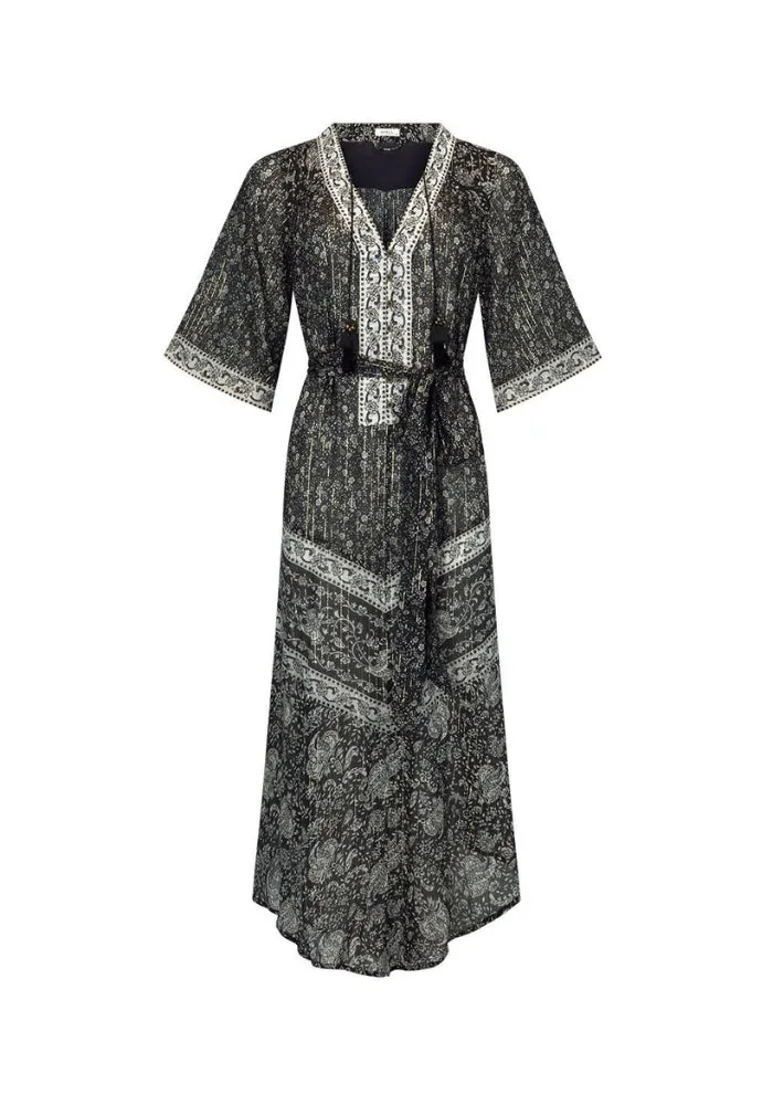 Little Bird Flutter Maxi Dress - Midnight