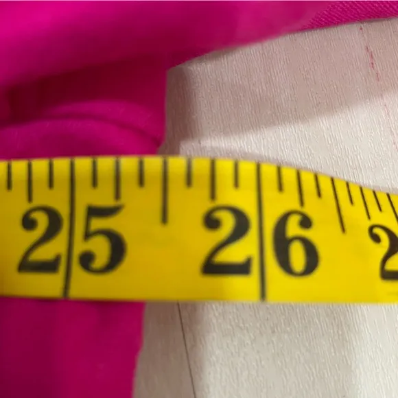 Loft Plus Women's 22 Shawl Collar Blazer Hot Pink Open Front