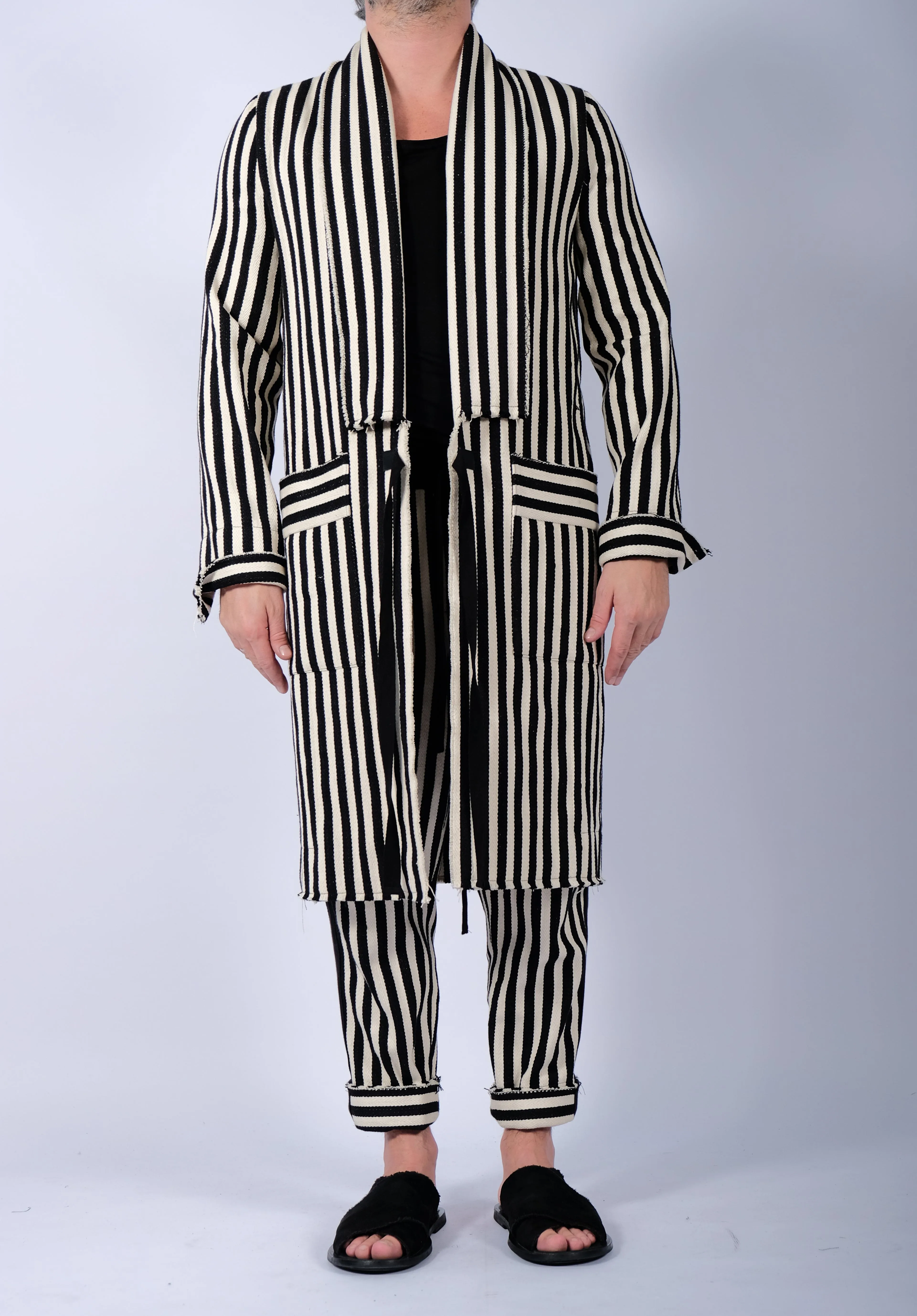 Long Stripe Blazer