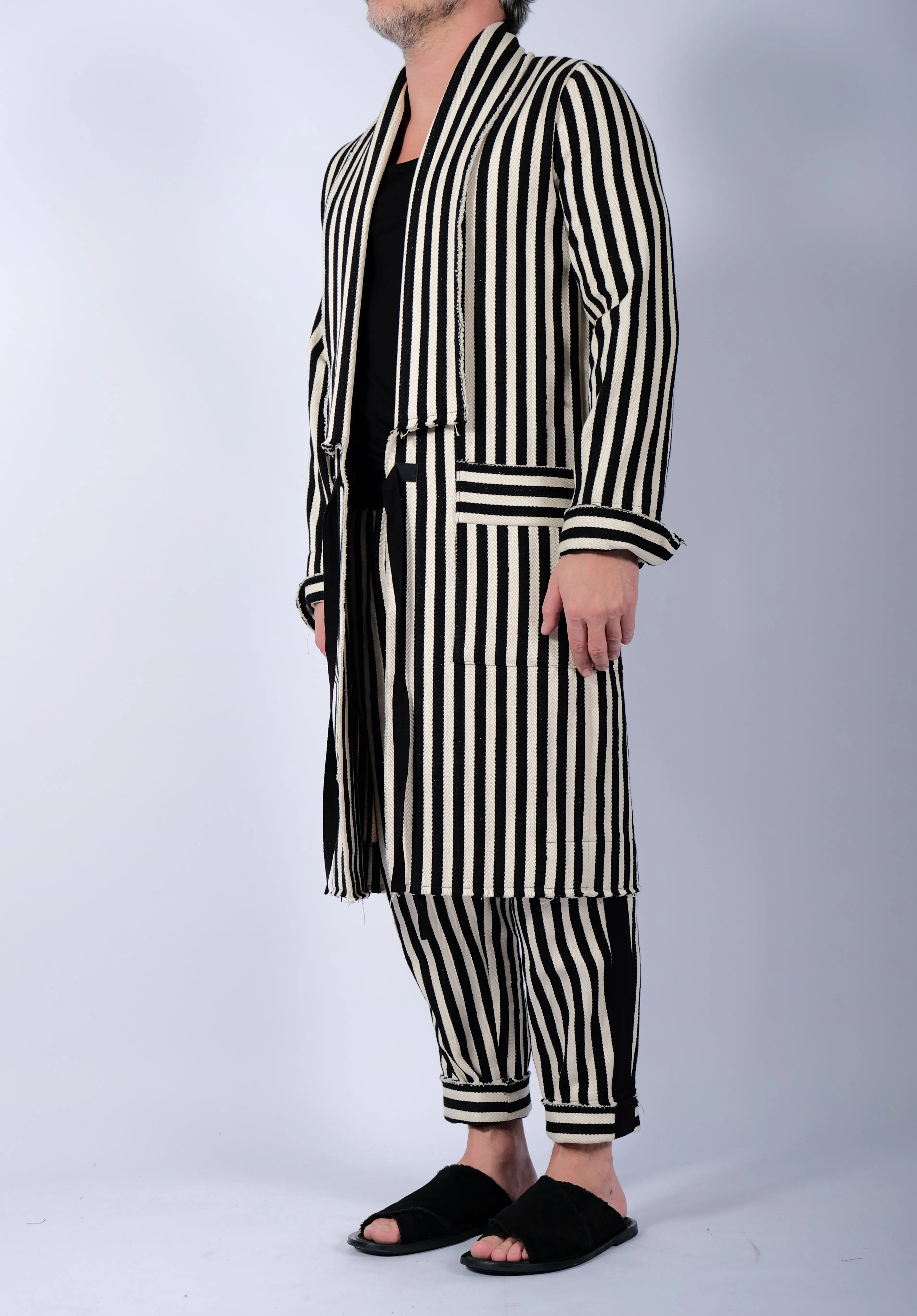 Long Stripe Blazer