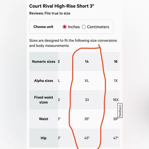 Lululemon Court Rival Shorts