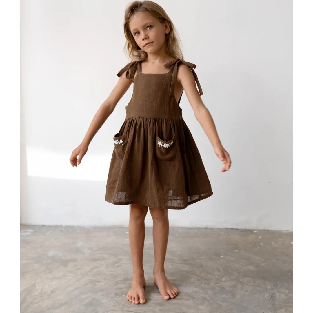 Luna Pinafore - Cocoa