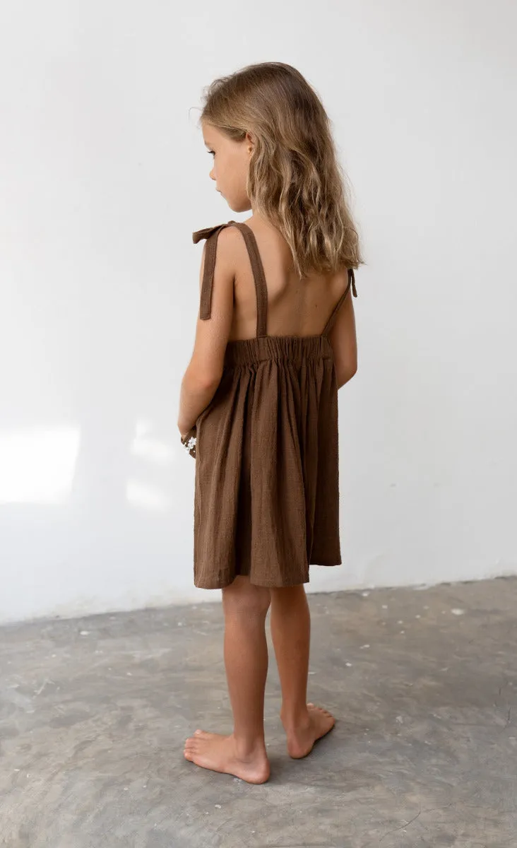 Luna Pinafore - Cocoa