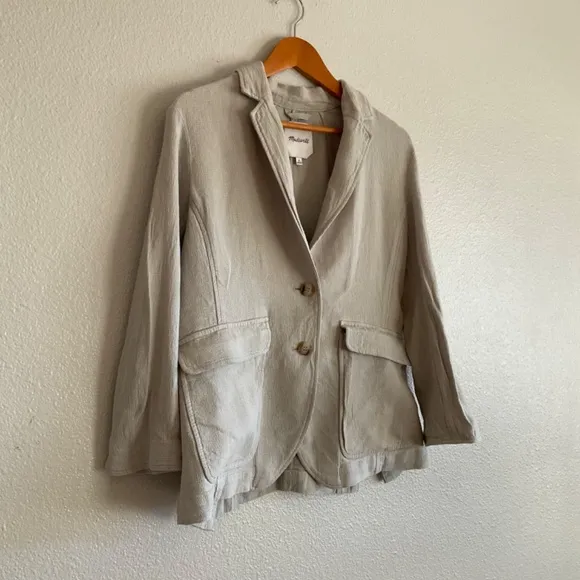 Madewell Breezewoven Larsen Blazer
