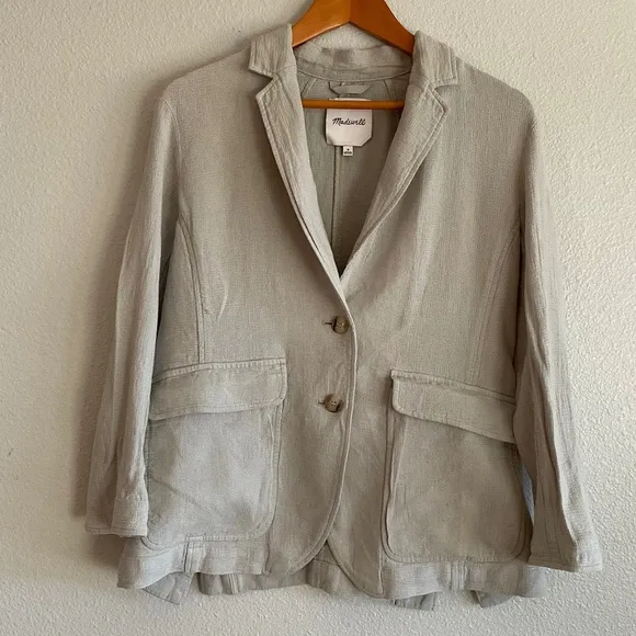 Madewell Breezewoven Larsen Blazer