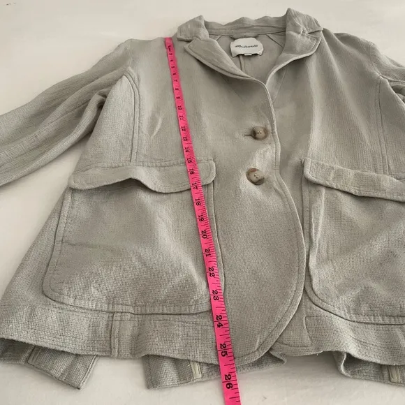 Madewell Breezewoven Larsen Blazer