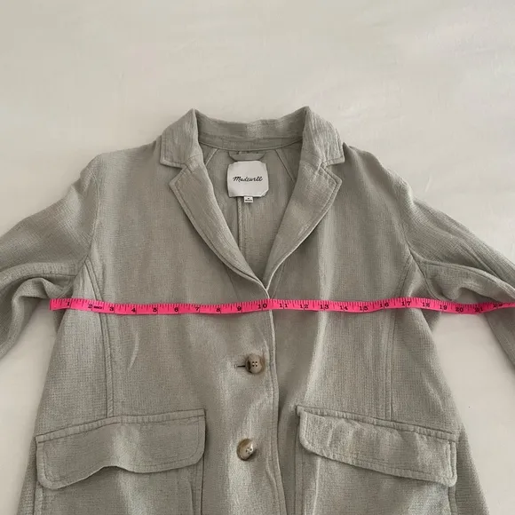Madewell Breezewoven Larsen Blazer
