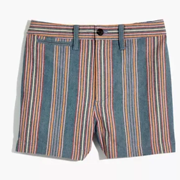 Madewell retro vintage high waisted denim shorts 28 made in India