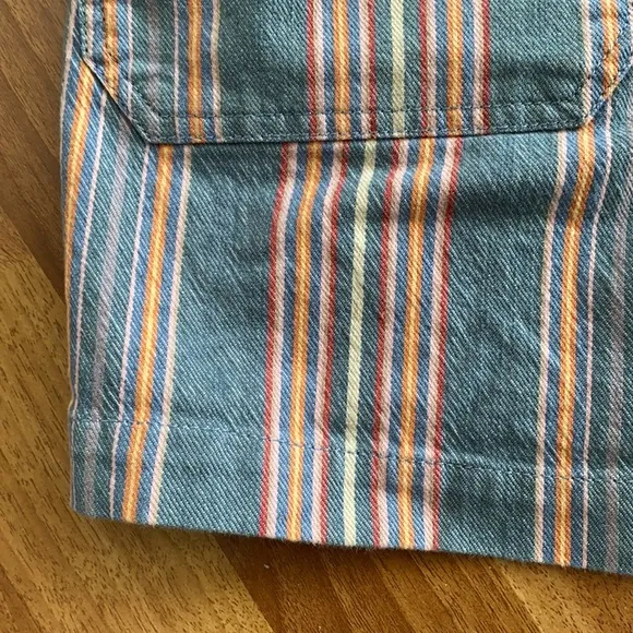 Madewell retro vintage high waisted denim shorts 28 made in India
