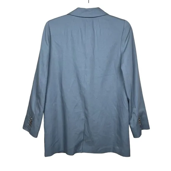 Madewell The Larsen Blazer in Drapeweave Overcast S
