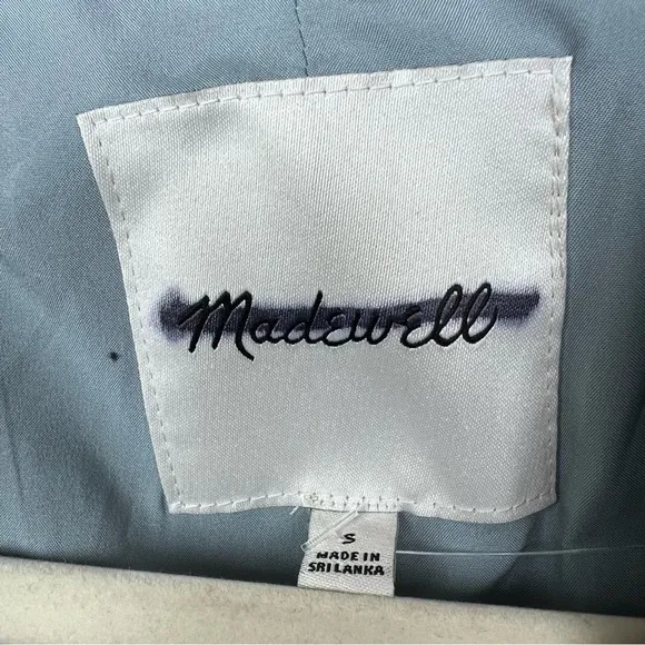 Madewell The Larsen Blazer in Drapeweave Overcast S