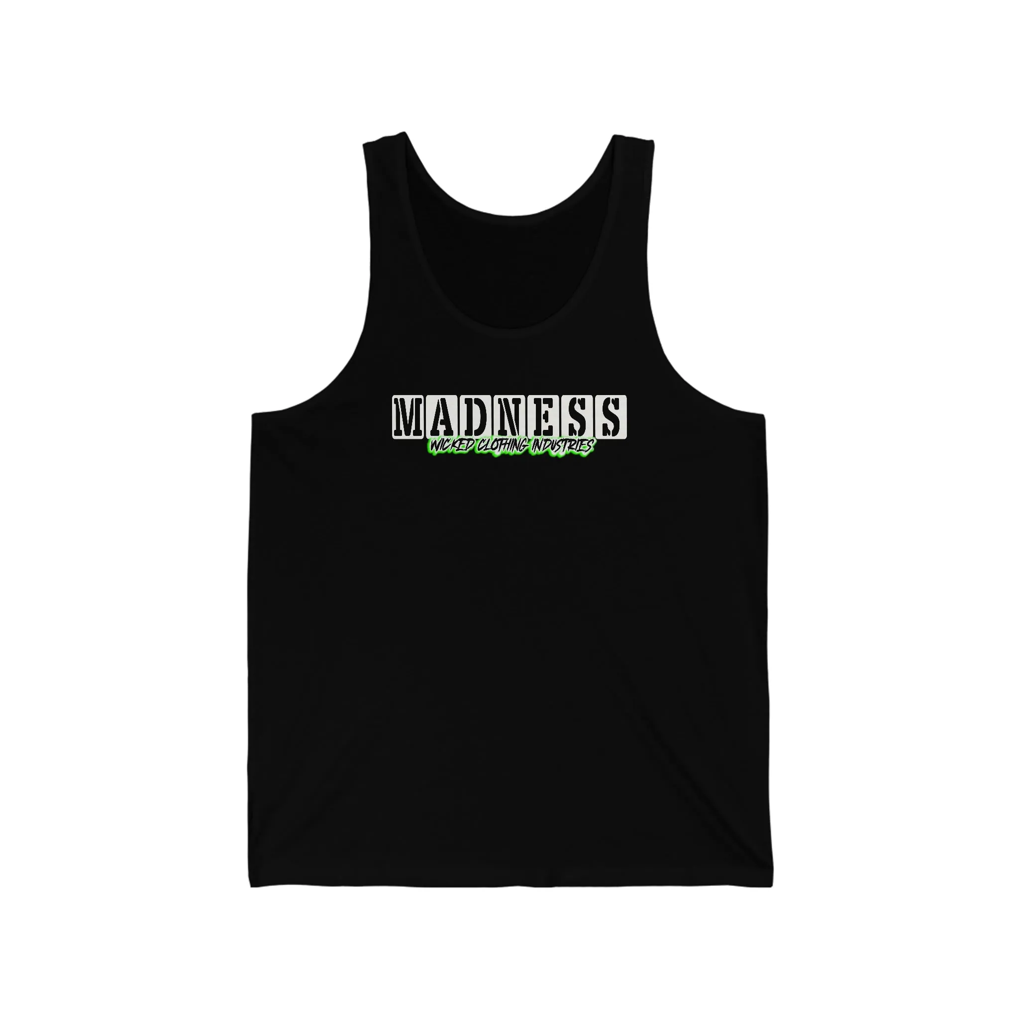 Madness /Green/ Tank Top