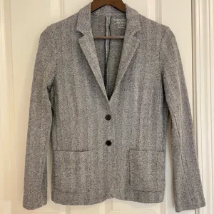 Majestic Filatures Linen Blend Blazer, French Size 2 (See Sizing Notes)