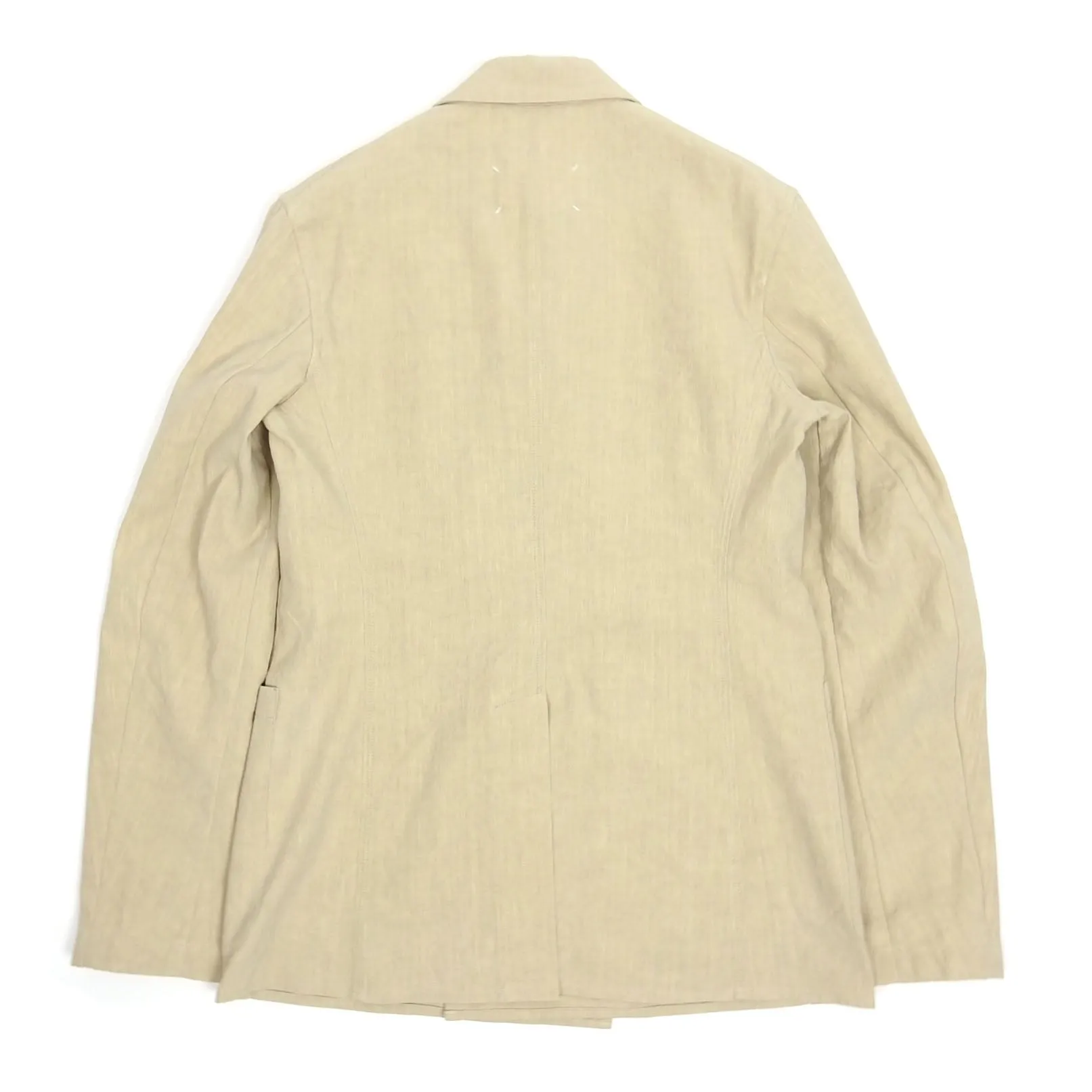 Margiela Cream Linen Blazer Size 48