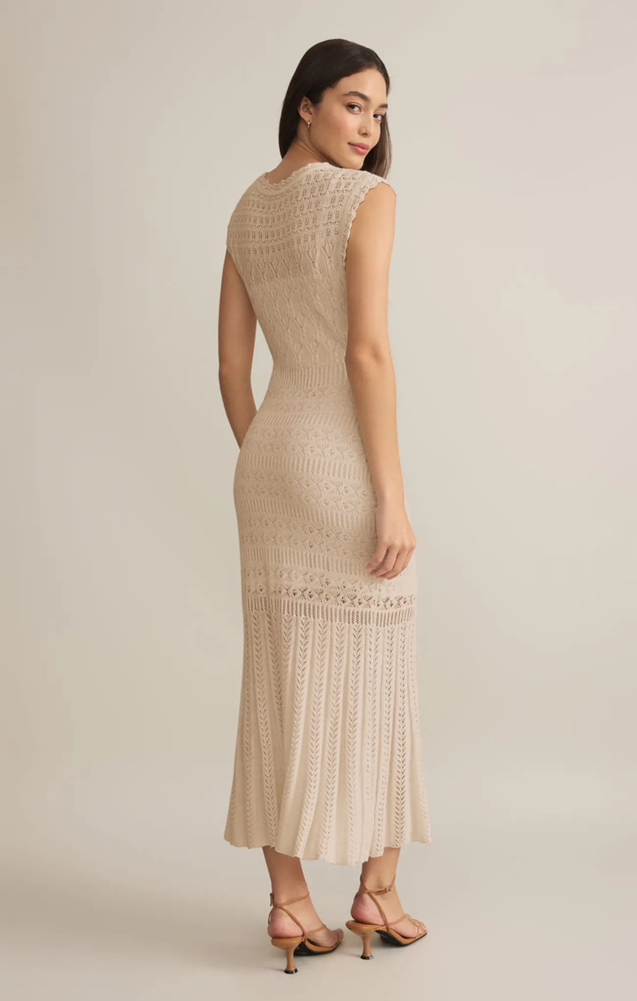 Marsella Crochet Midi Dress