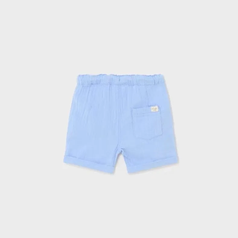 Mayoral Baby Blue Bermuda Shorts
