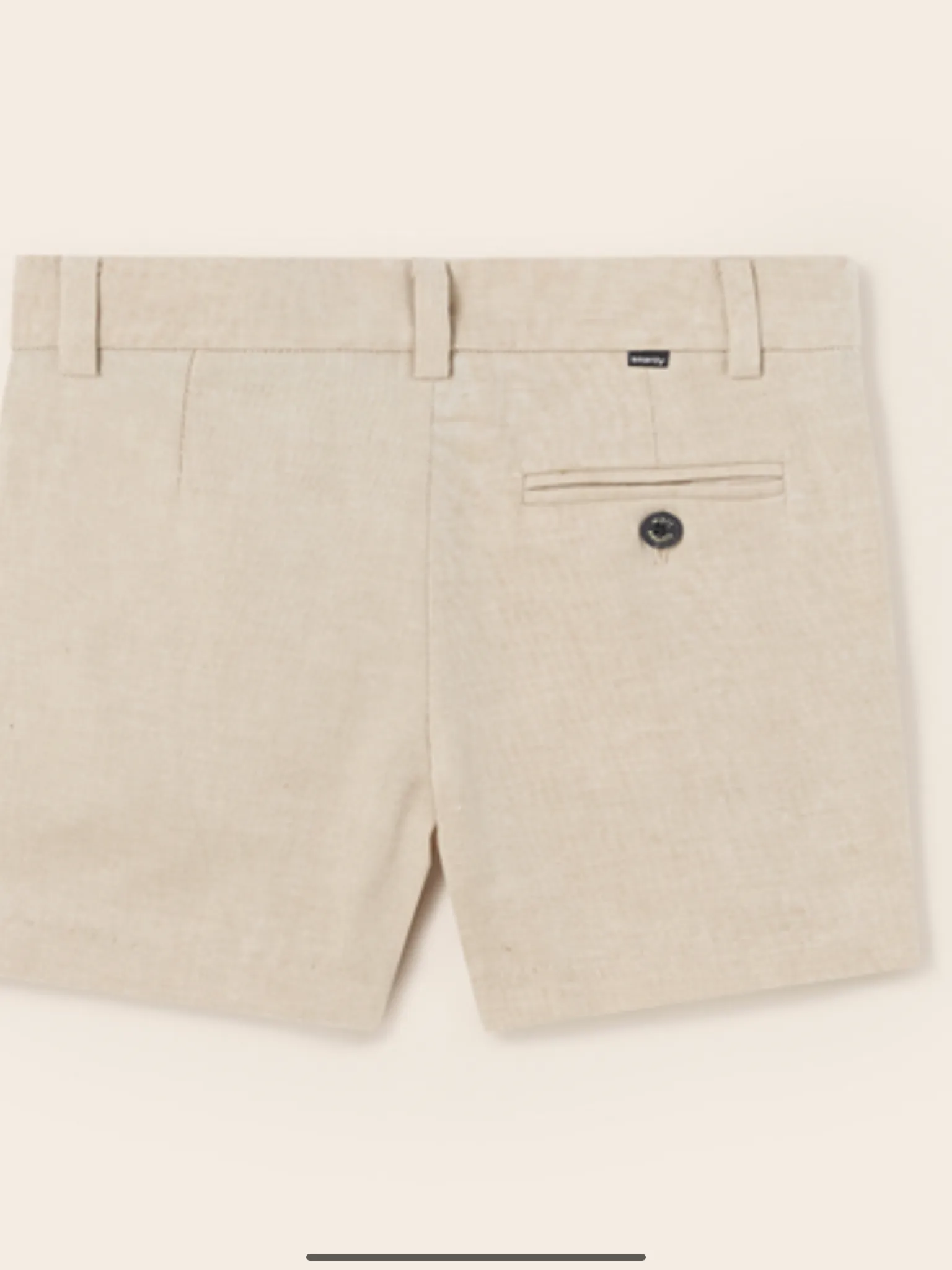 Mayoral linen shorts.       02231399