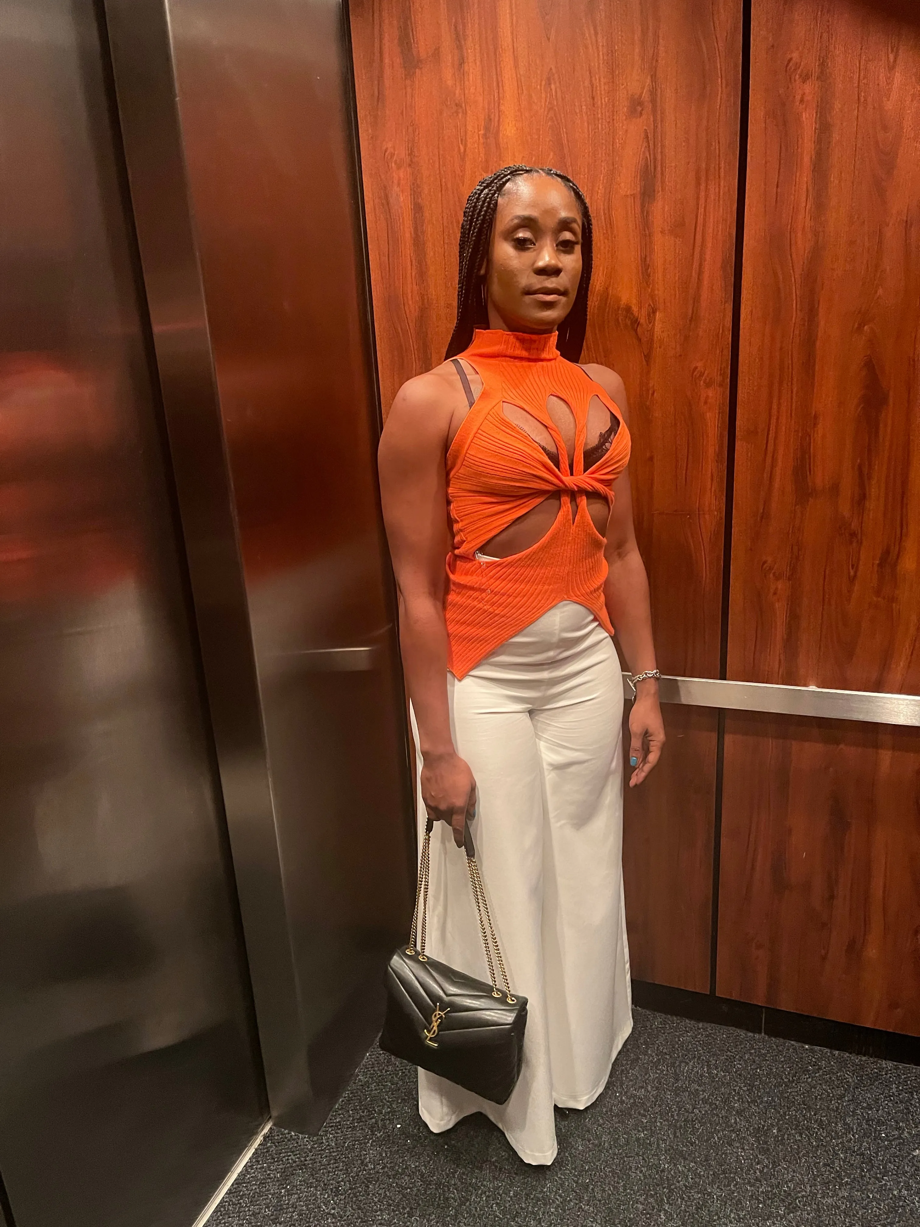 MEG CUTOUT SLEEVELESS TOP