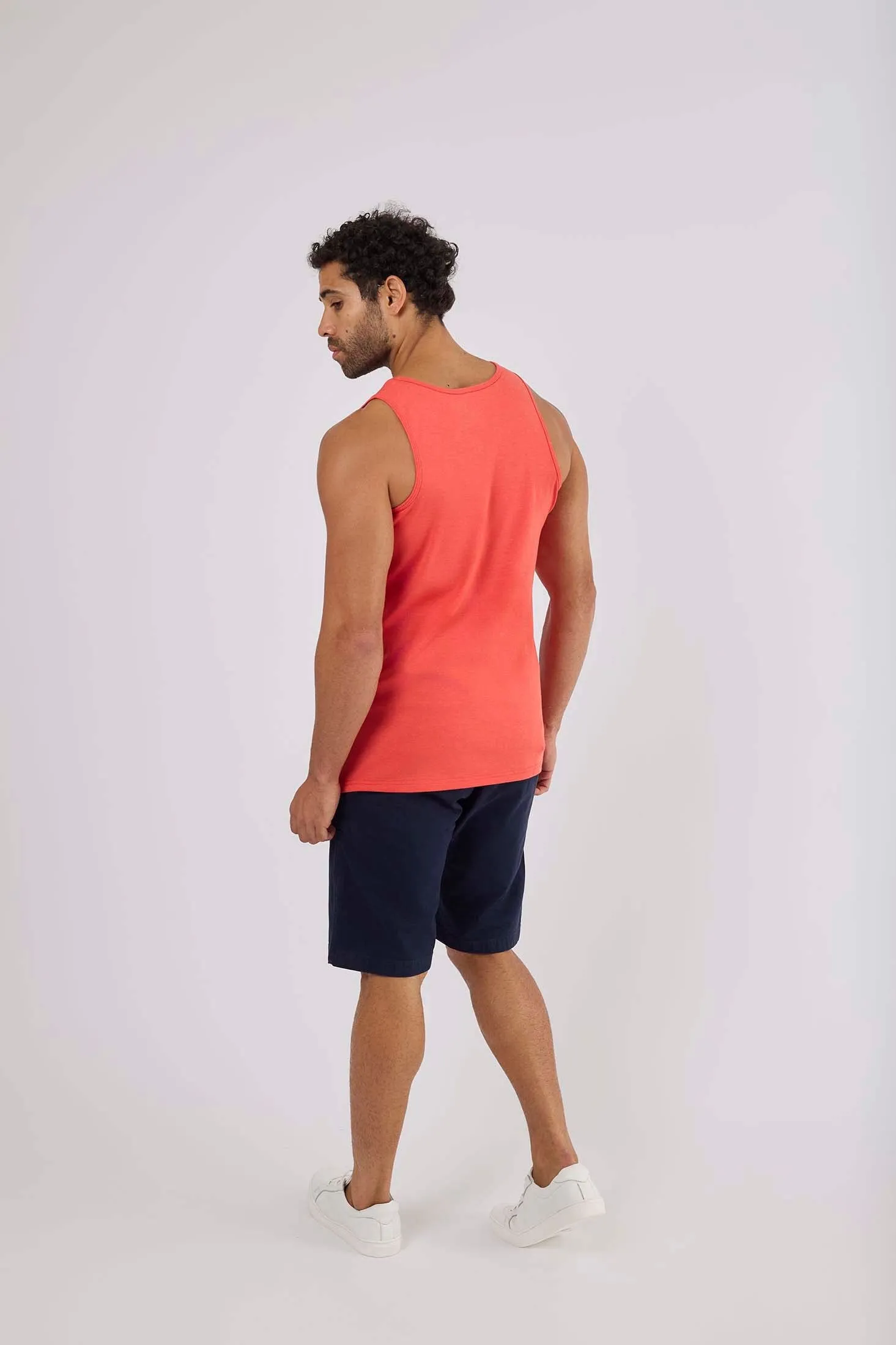 Men Tank Top - Red