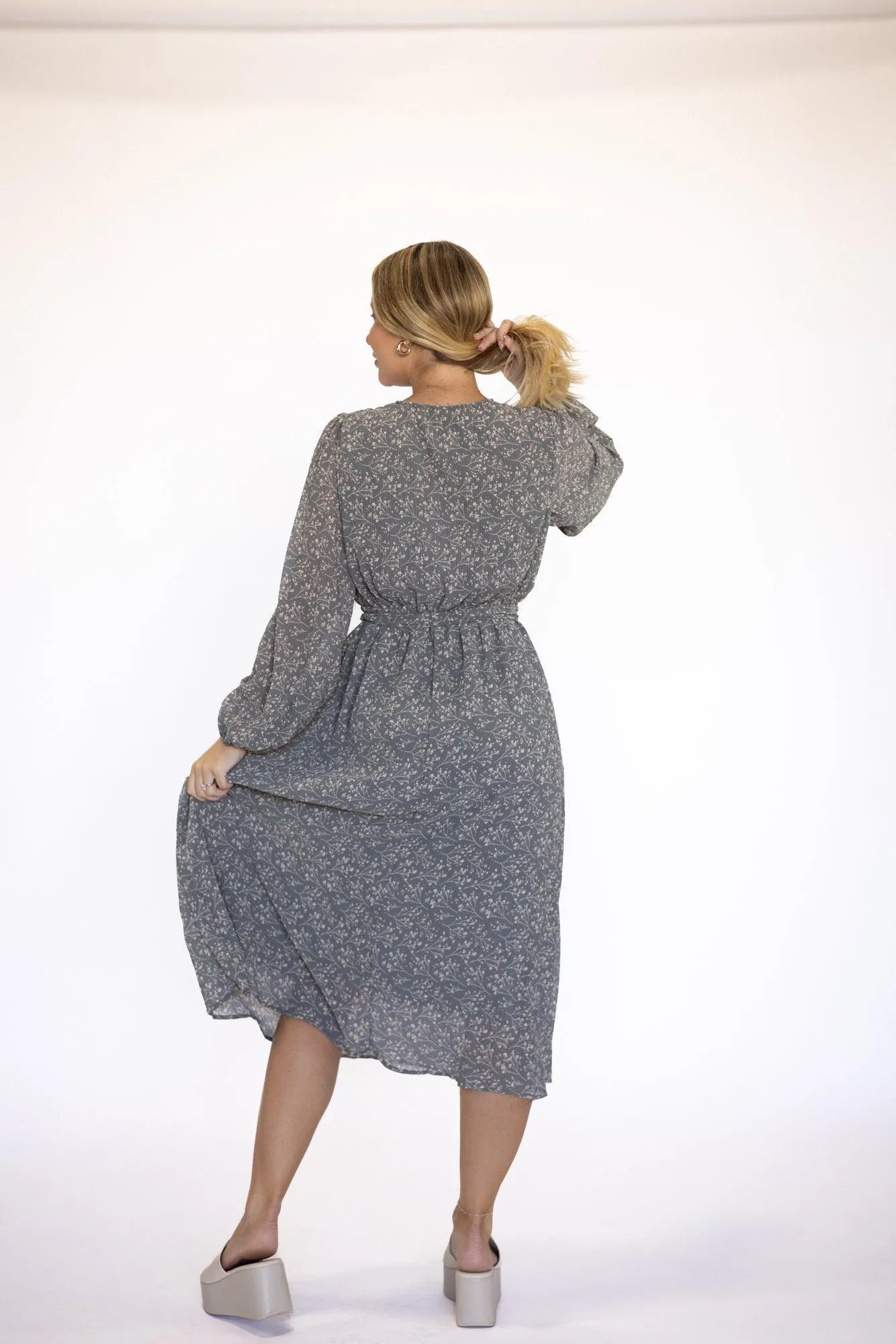 Merin Wrinkle Dress