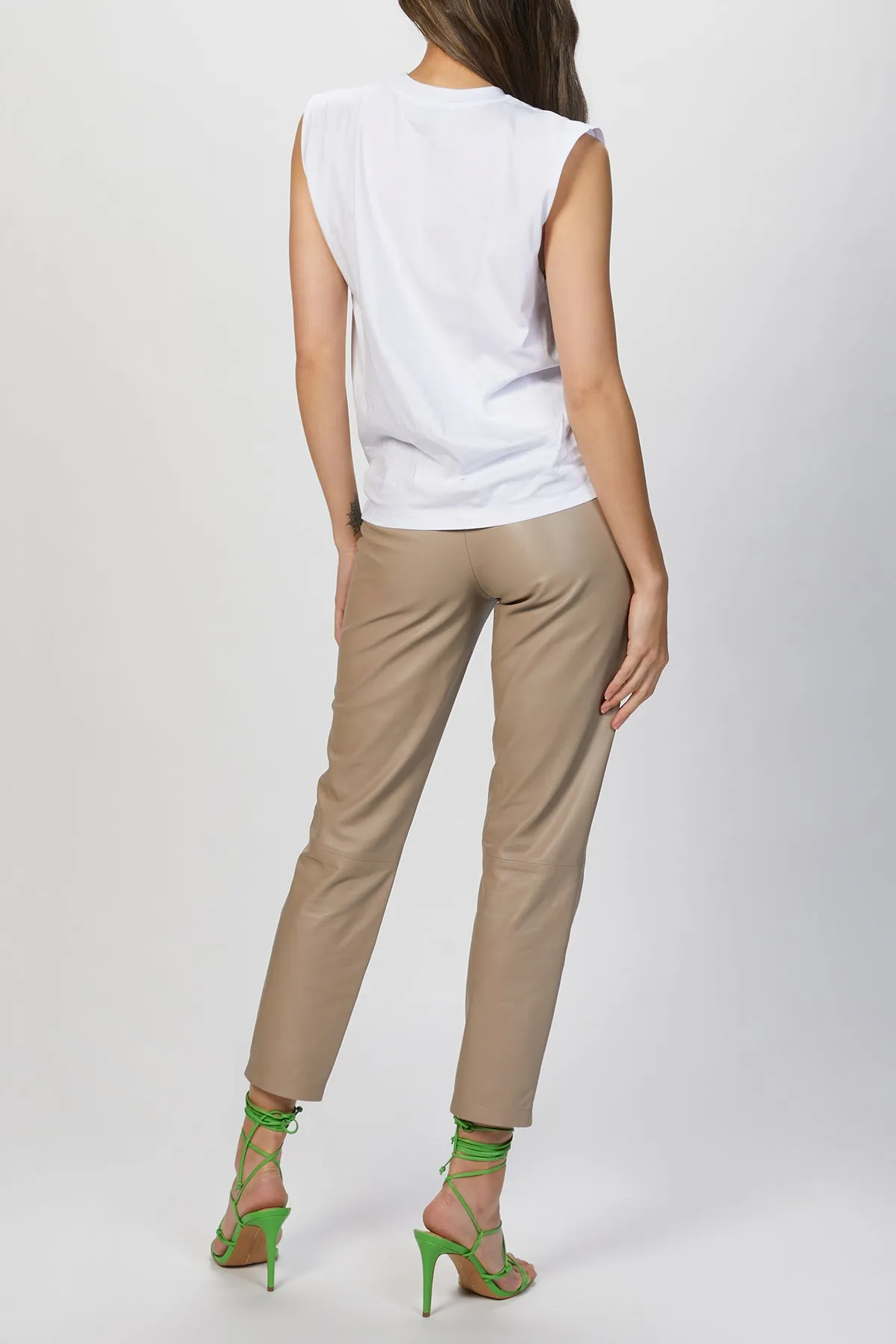 MICRO-LOGO CREW NECK TANK TOP