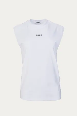 MICRO-LOGO CREW NECK TANK TOP