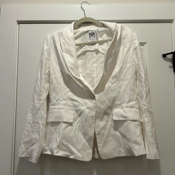 Milly Avery Linen Blazer