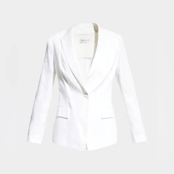 Milly Avery Linen Blazer
