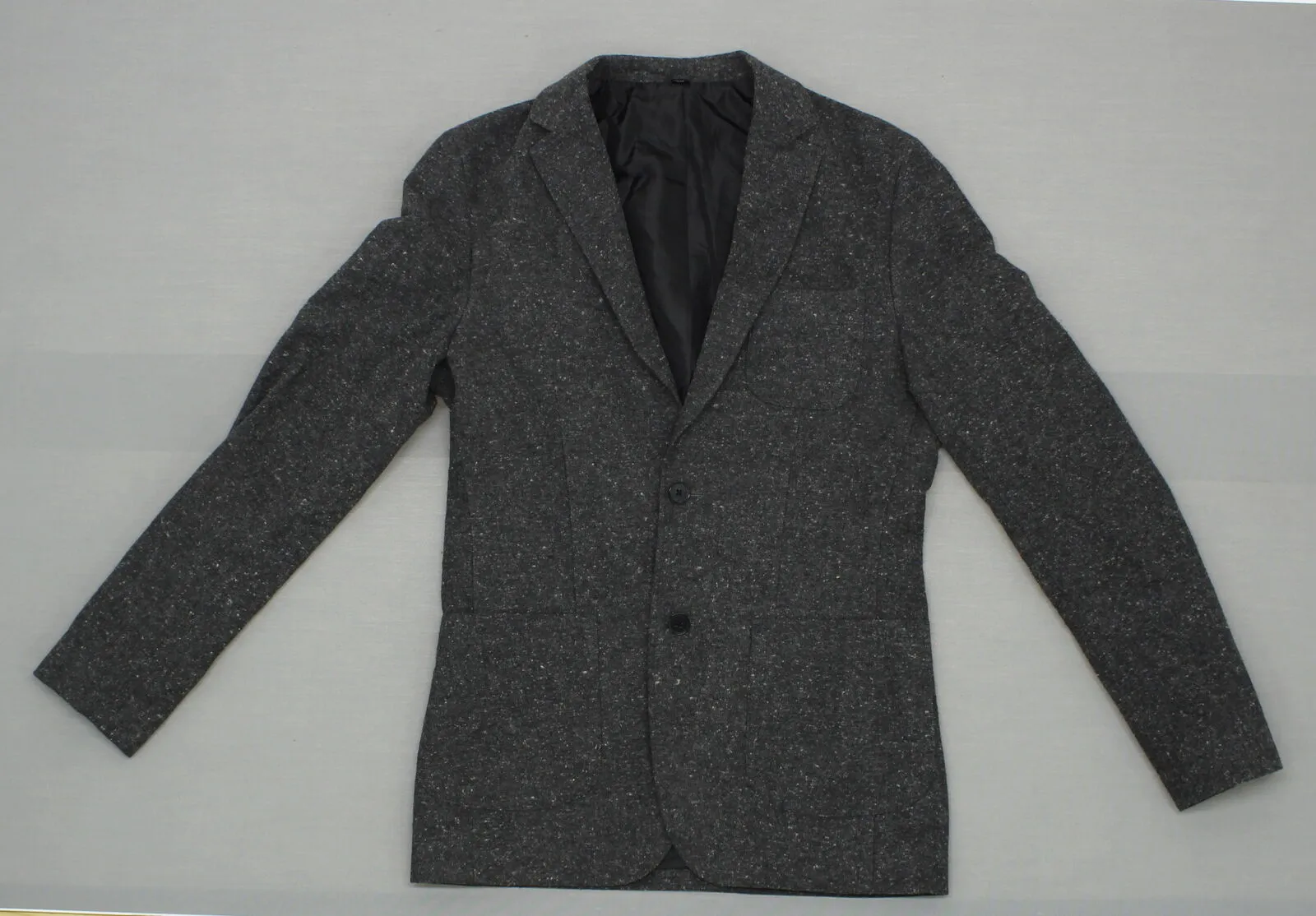 Mossimo New Women's Knit Blazer Charcoal Grey Small